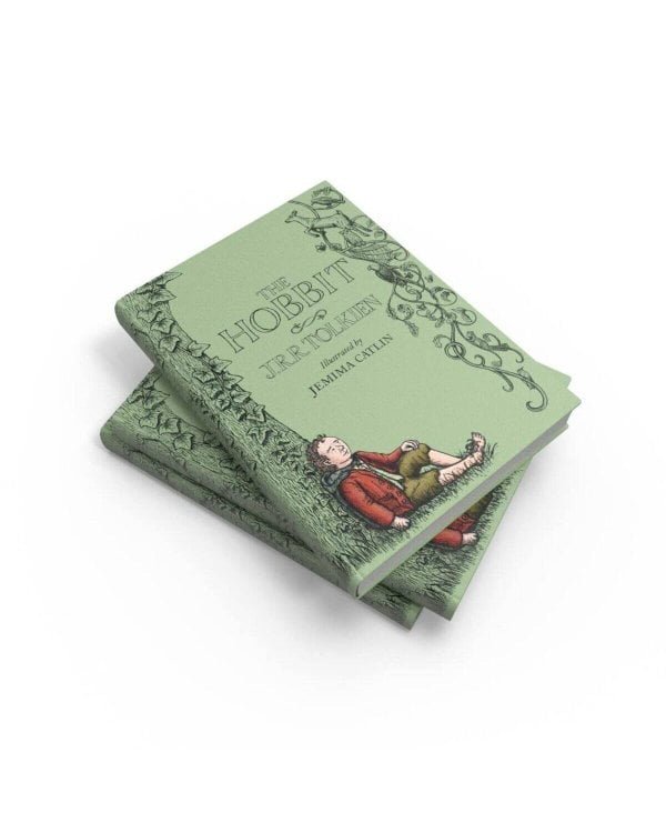 The Hobbit illustrated edition (J.R.R Tolkien) Хоббит иллюстрированное издание (Дж Р Толкин)/ Книги на английском языке