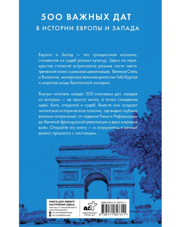 500 важных дат в истории Европы и Запада