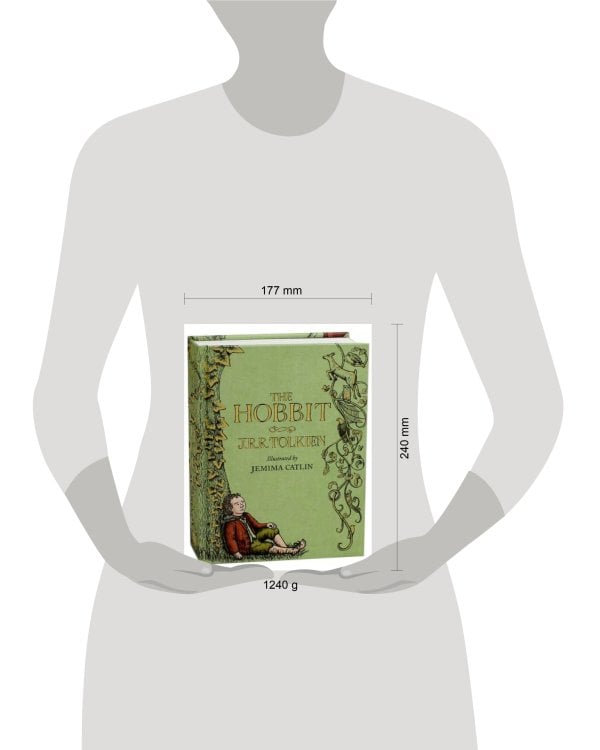 The Hobbit illustrated edition (J.R.R Tolkien) Хоббит иллюстрированное издание (Дж Р Толкин)/ Книги на английском языке