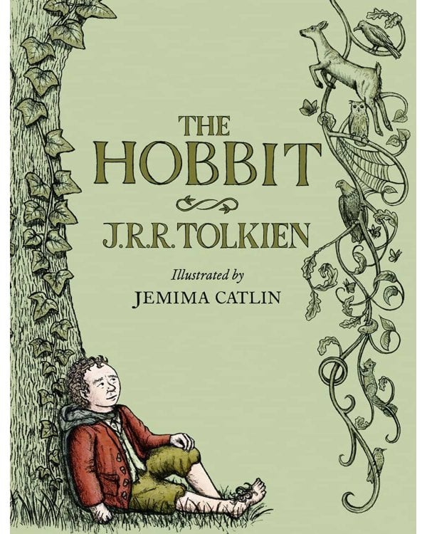 The Hobbit illustrated edition (J.R.R Tolkien) Хоббит иллюстрированное издание (Дж Р Толкин)/ Книги на английском языке
