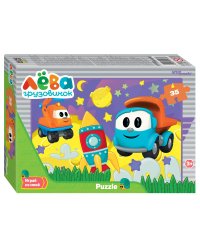Мозаика "puzzle" 35 "Грузовичок Лёва" (ООО "Первый проект")