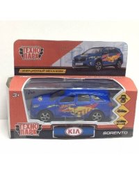 Машина металл KIA Sorento Prime спорт 12см, открыв. двери, инерц. в кор. ТМ Технопарк в кор.2*24шт