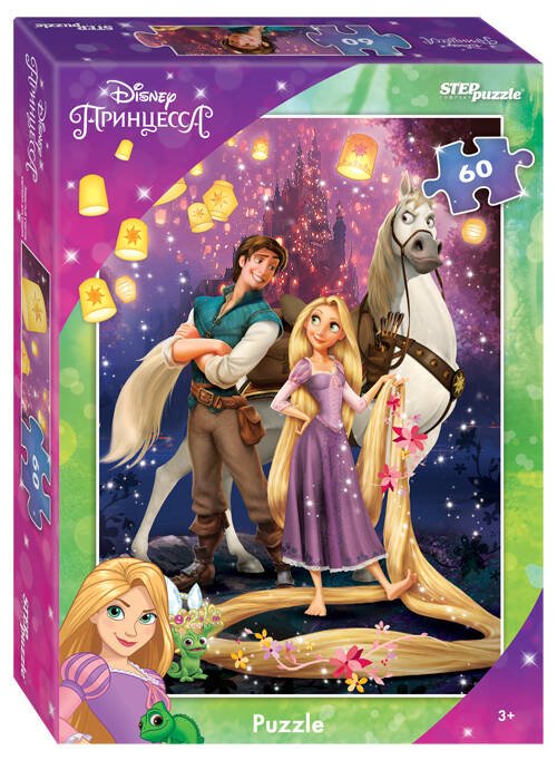 60 (STEPpazzle) Мозаика "puzzle" 60 "Рапунцель - 3" (Disney)
