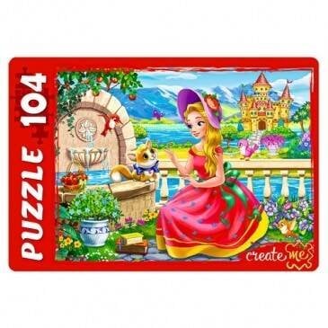 05. ПАЗЛЫ 104 элемента (Рыжий Кот) 75. ПАЗЛЫ 104 элемента. СКАЗОЧНАЯ ПРИНЦЕССА (Арт. ПУ104-2453)