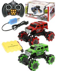 Машинка р/у "Джип"(цвет микс, звук,пульт,4.8V аккум.в к-те,в кор.) (34,5x19,5x18,7см) (Арт. 1922993)