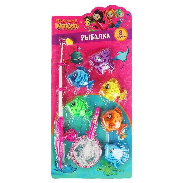 Рыбалки (Умка) Игра рыбалка СКАЗОЧНЫЙ ПАТРУЛЬ магниты, блист.25,5*54,3*5см ИГРАЕМ ВМЕСТЕ в кор.2*30шт