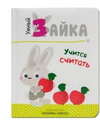 Умный зайка. Книги на картоне. Умный зайка учится считать
