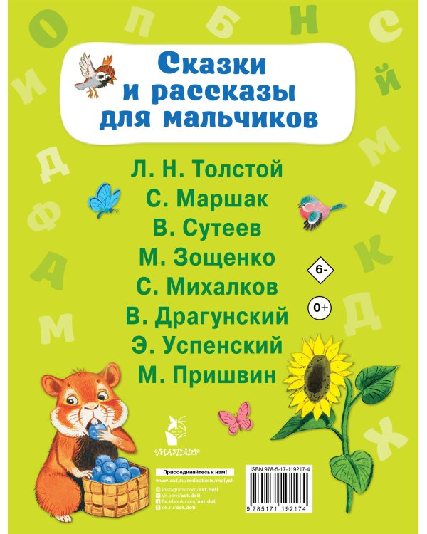 Дополнительное изображение книги «Сказки и рассказы для мальчиков»