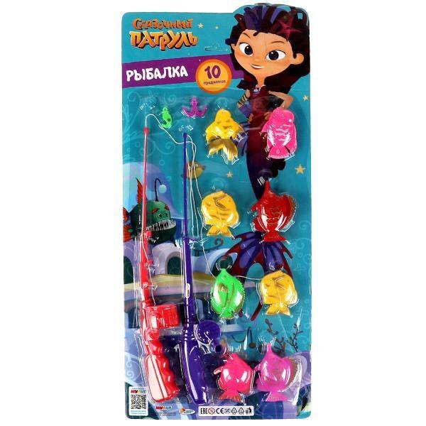 Рыбалки (Умка) Игра рыбалка СКАЗОЧНЫЙ ПАТРУЛЬ магнит, блист.28*58,3*5см ИГРАЕМ ВМЕСТЕ в кор.2*48шт