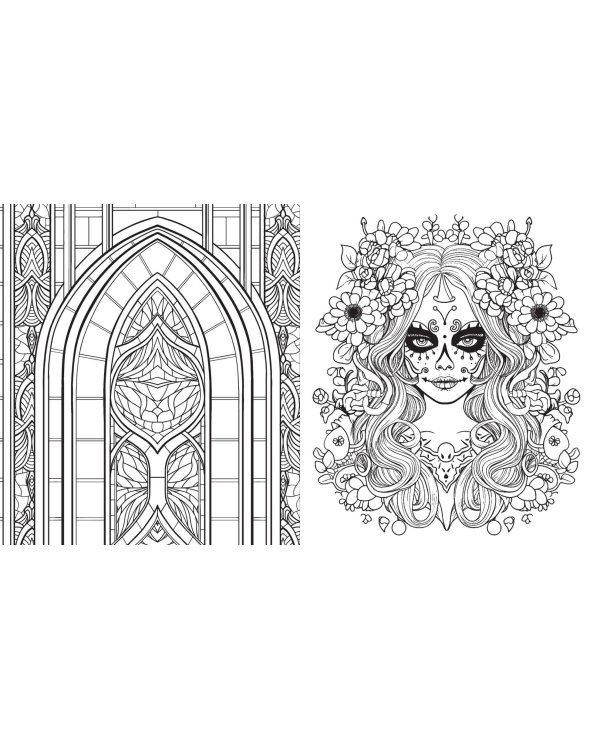 Я люблю раскрашивать ГОТИКУ