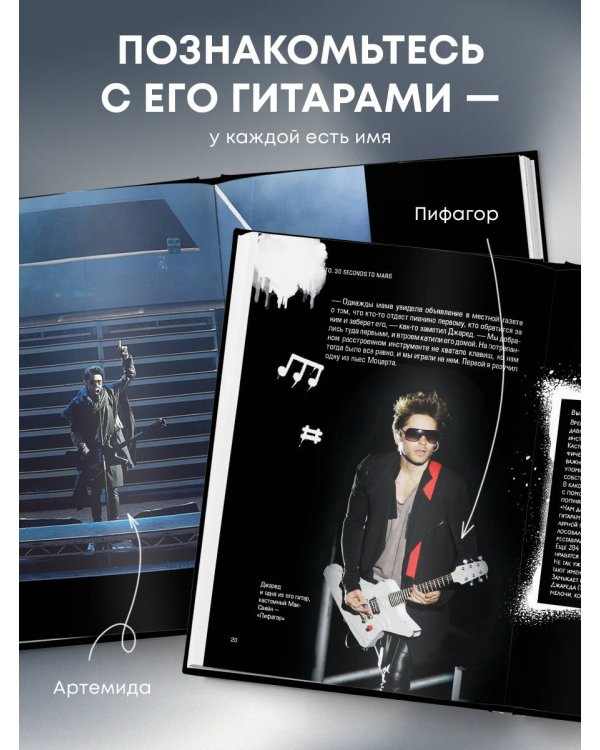 30 секунд до Лето. 30 seconds to Mars. Иллюстрированная биография