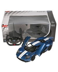 Машина р/у ford gt 1:14 Rastar, со светом, открыв. двери, цвет в ассорт. в кор. в кор.6шт