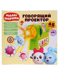 Развивающий музыкальный проектор ТМ Умка "Малышарики" на бат. русс. чип в русс. кор. в кор.48шт