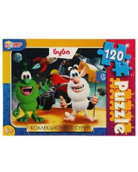 Буба. Коллекционная серия. Пазл классический в кор. 120 деталей. 180х130х25мм. Умные игры в кор.64шт