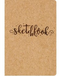 Скетчбук. Sketchbook (обложка крафт) (Арте)