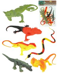 Рептилии (микс, 6 штук в пакете) (30,0х22,0х4,0 см) ( Арт. 2282504)