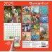 Цветущий год. Сады в мировом искусстве. Календарь настенный на 2025 год (300х300 мм)