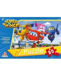 Супер крылья. Пазлы классические в коробке. Пазл 80 деталей. Умные игры в кор.16шт