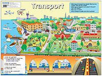 Транспорт. Transport. Наглядное пособие по английскому языку