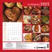 Русская кухня. Лучшее за 500 лет. Календарь настенный на 2022 год (300x300 мм)