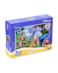 Винни  Пух. 12 кубиков