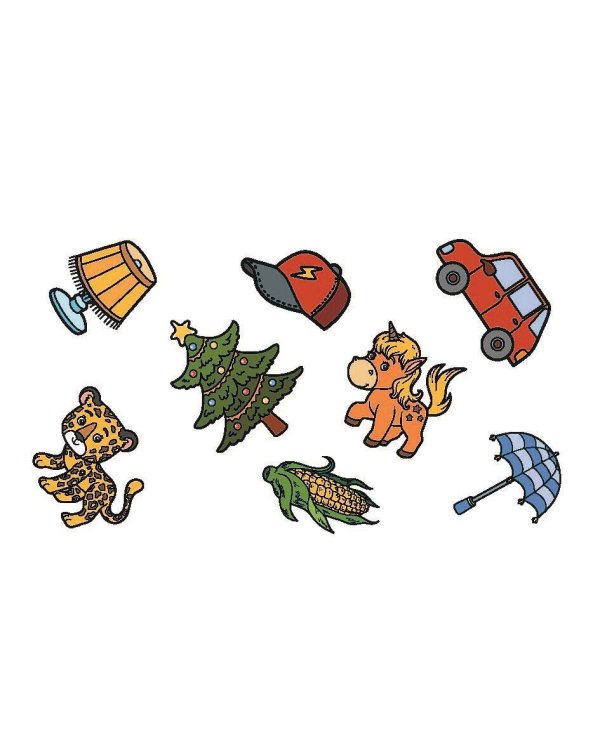 Зоркий глаз. Найди дубль. Игра на внимание