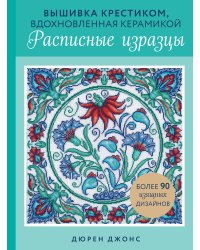 Вышивка крестиком, вдохновленная керамикой. Расписные изразцы.