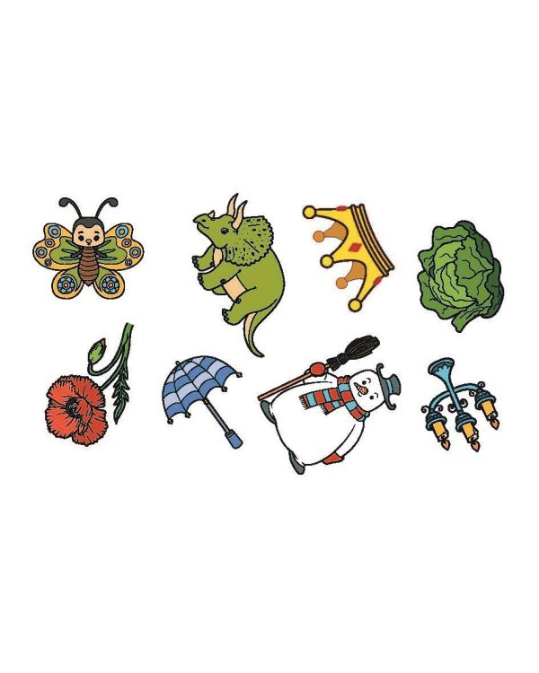 Зоркий глаз. Найди дубль. Игра на внимание