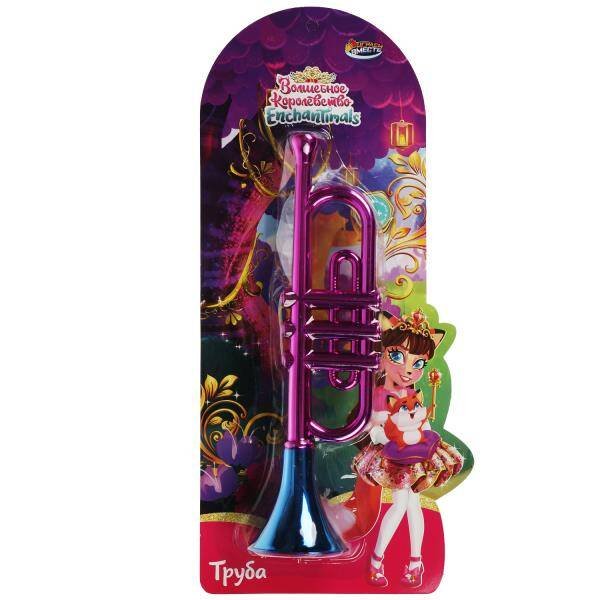 МУЗЫКАЛЬНЫЕ ИГРУШКИ (Умка) Труба ЭНЧАНТИМАЛС блист.22*47*10см ИГРАЕМ ВМЕСТЕ в кор.2*48шт