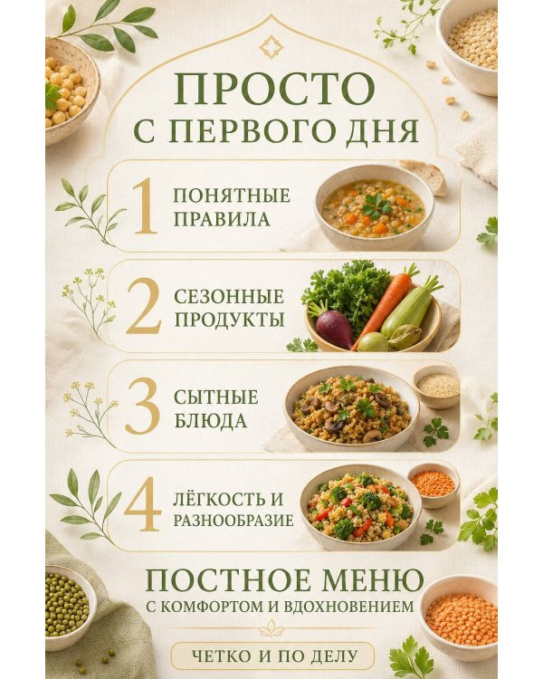 Дополнительное изображение книги «Великий пост. Рецепты на каждый день»