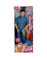 Кукла 29 см Алекс , руки и ноги сгиб, акс, кор КАРАПУЗ в кор.24шт