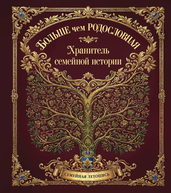 Обложка книги «Больше чем РОДОСЛОВНАЯ. Хранитель семейной истории. Семейная летопись.», ISBN 9785042332517