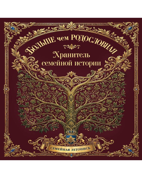 Дополнительное изображение книги «Больше чем РОДОСЛОВНАЯ. Хранитель семейной истории. Семейная летопись.»
