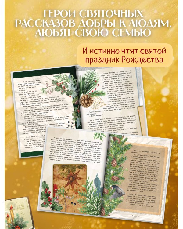 Дополнительное изображение книги «Святочные рассказы. Настоящее чудо Рождества (ПРИ)»