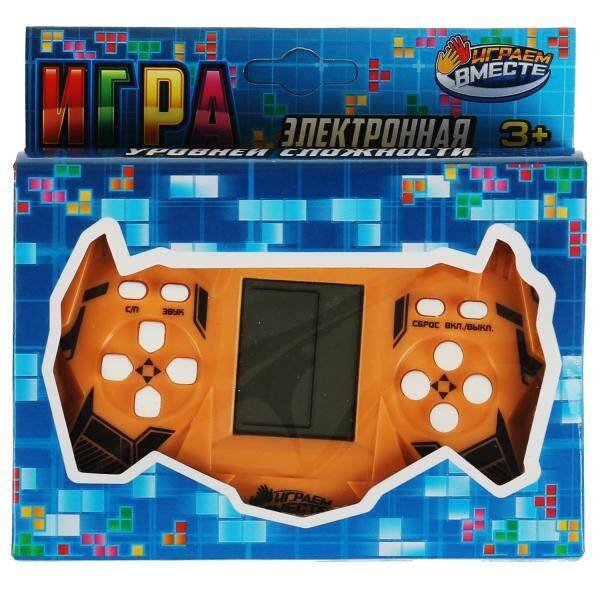 Электронная логическая игра кор.12,2*8,4*3см ИГРАЕМ ВМЕСТЕ в кор.2*120шт