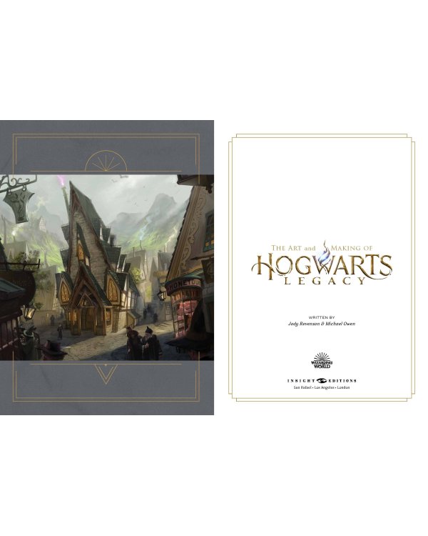 Art and Making of Hogwarts Legacy (Warner Bros) Искусство и создание наследия Хогвартса(Братья Уорнеры) / Книги на английском языке