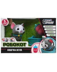 Робот "робокот" свет-звук-движение, кор.27*17*16см ТЕХНОДРАЙВ в кор.2*18шт