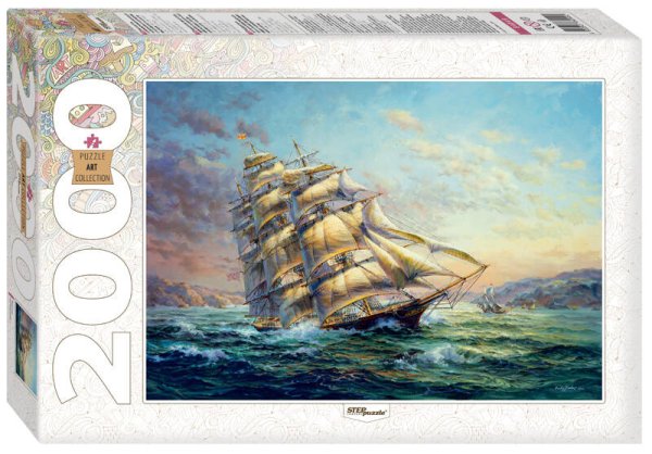 2000 (STEPpazzle) Мозаика "puzzle" 2000 "Парусник" (new)