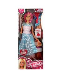 Кукла 29 см София, руки и ноги сгиб, акс, кор КАРАПУЗ в кор.24шт