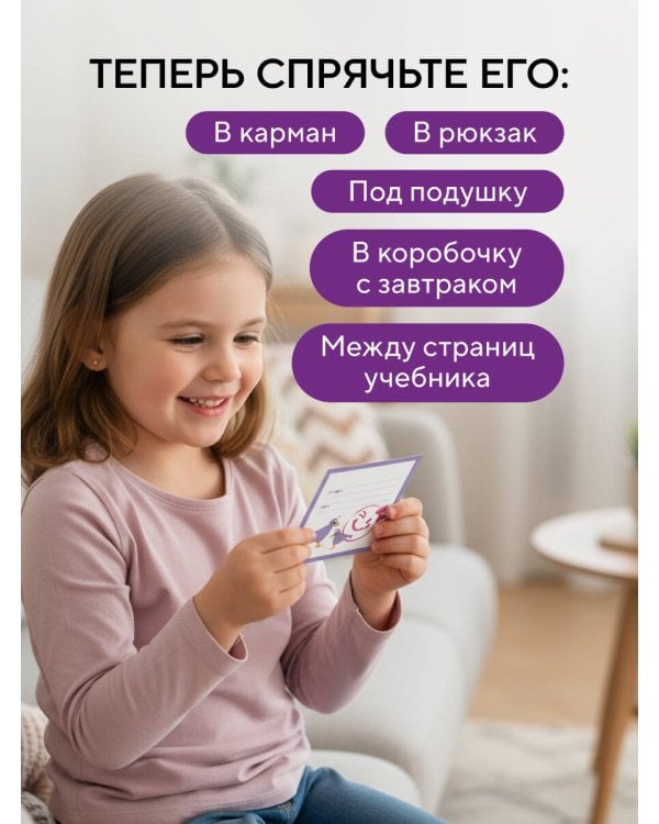 Объятия в кармашке. 30 согревающих мини-писем от мамы для эмоциональной поддержки