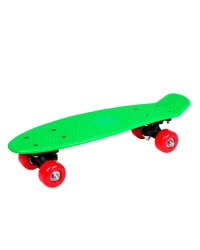 Скейтборд (43х13х10) дека пластик, основа пластик., колеса ПВХ 48мм ( Арт. WX-P1705-1G)