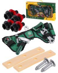 Набор инструментов(16 предм.)"Юный мастер 3"(пояс в комп.)в кор.(50,9х6,5х28,5)(арт.1900557)