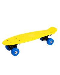 Скейтборд (43х13х10) дека пластик, основа пластик., колеса ПВХ 48мм ( Арт. WX-P1705-1Y)