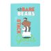 Блокнот. We bare bears (формат А4, мягкая обложка, круглые углы, блок в точку)