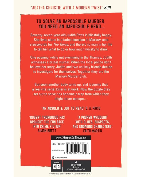 Дополнительное изображение книги «Marlow murder club (Robert Thorogood) Клуб убийст Марлоу (Роберт Торогуд) / Книги на английском языке»