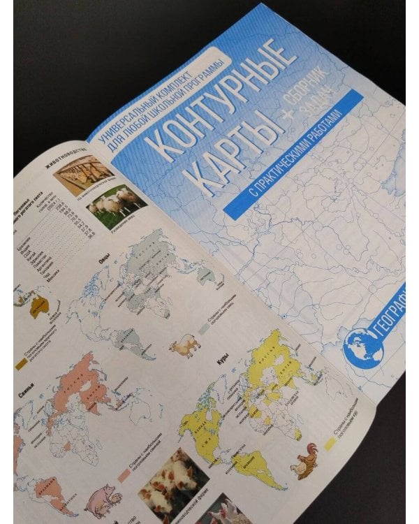 Дополнительное изображение книги «Атлас + контурные карты 10-11 классы. География. ФГОС (Россия в новых границах)!»
