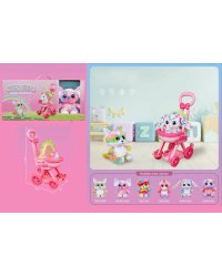 Игровой набор "Мой питомец"(звук,свет,коляска,бутыл.,3*АG13 в к-те,в кор.)(50x19х23,5)(Арт. 2289865)