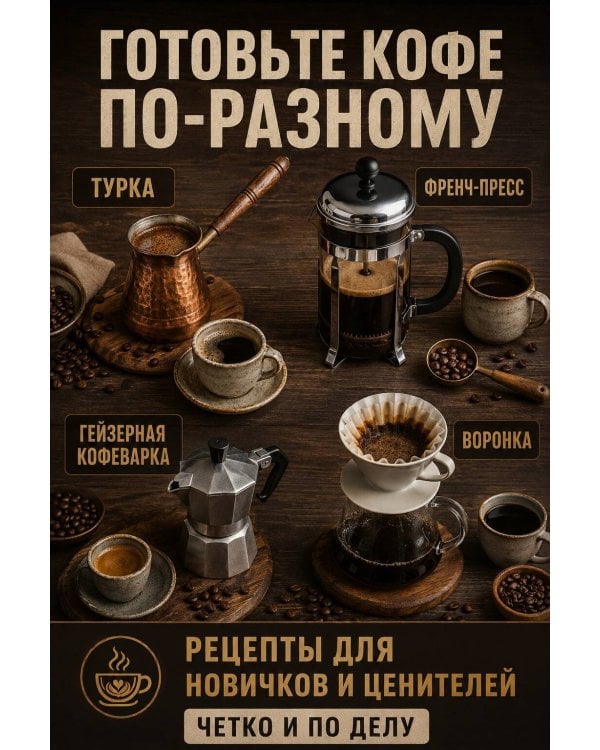 Дополнительное изображение книги «Варю Кофе. Способы приготовления»