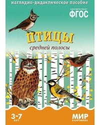 ФГОС Мир в картинках.  Птицы средней полосы.