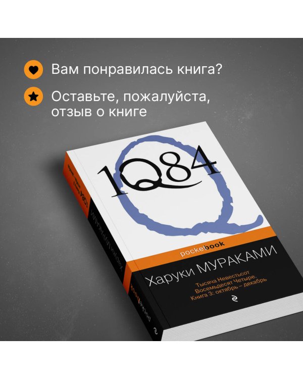 1Q84. Тысяча Невестьсот Восемьдесят Четыре. Книга 3. Октябрь-декабрь